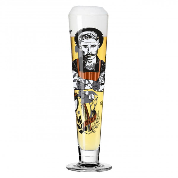 HELDENFEST BEER GLASS #9 BY WERNER BOHR