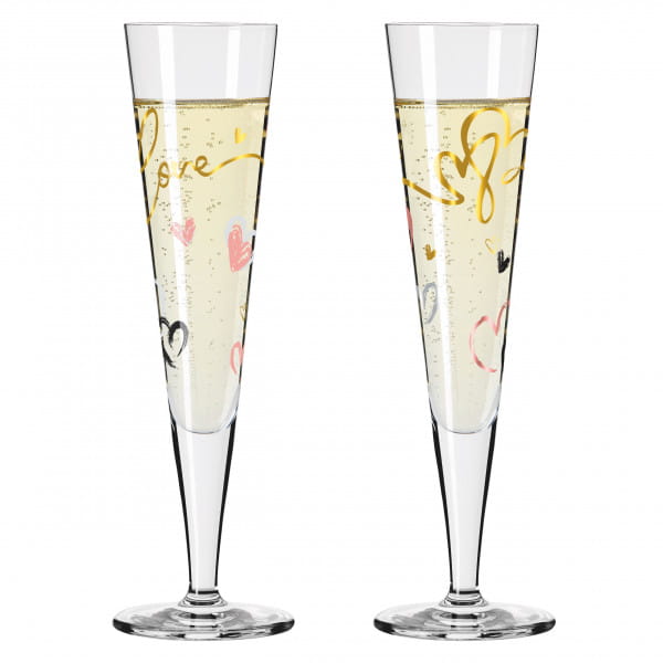 Ritzenhoff Goldnacht CHAMPAGNERGLAS-SET F23