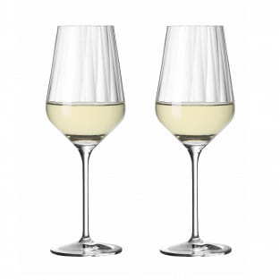 STERNSCHLIFF WHITE WINE GLASS SET #2 BY DESIGN BY RITZENHOFF