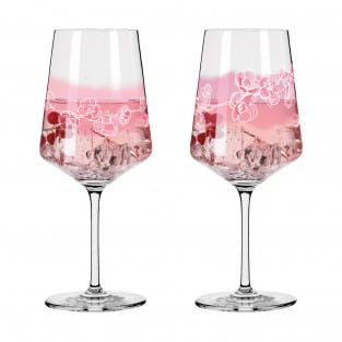 SOMMERSONETT  APERITIF GLASS SET #1 BY ROMI BOHNENBERG
