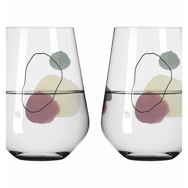 SOMMERWENDTRAUM WATER GLASS SET #2 BY ROMI BOHNENBERG