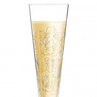 Champus Champagnerglas von Lenka Kühnertová (Blossoms)