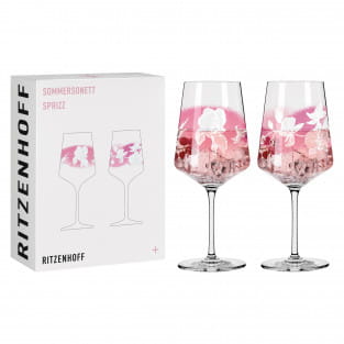 SOMMERSONETT APERITIF GLASS SET #3 BY ROMI BOHNENBERG