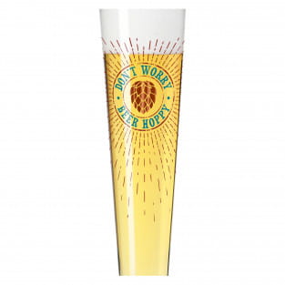 HELDENFEST BEER GLASS #12 BY REBECCA BUSS