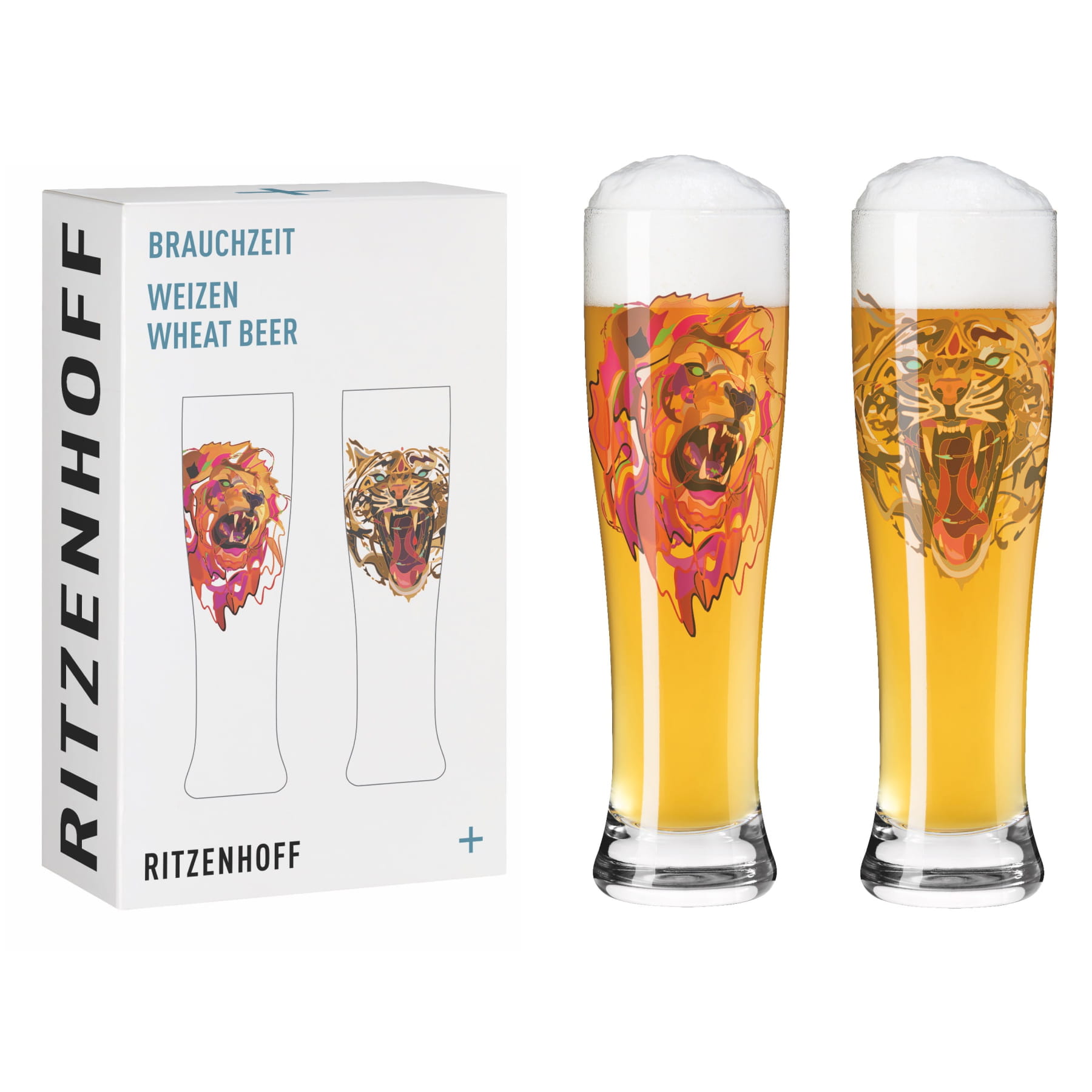 Waterglas L.S.A. Dapple Sun Amber 300 ml (set van 2) | Kookexpert