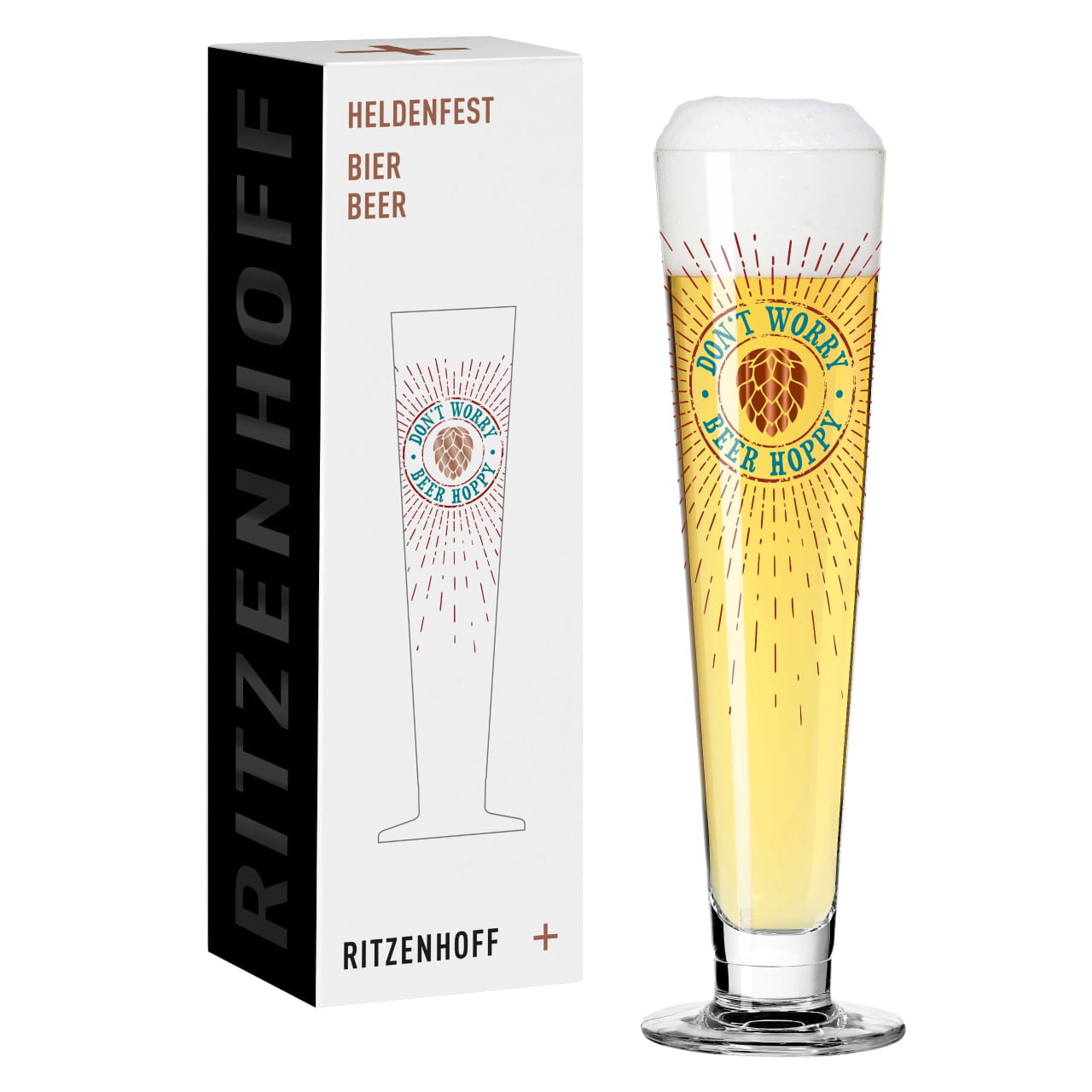 Ritzenhoff Heldenfest Bierglas Rebecca Buß 1011011 | Ritzenhoff Shop